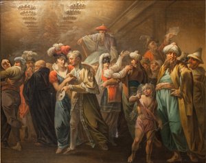 Álarcos. Közbülső alkotó: C.A. Lorentzen