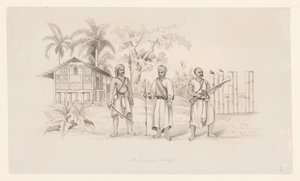 atchin csapatok (cím a tárgyon) alkotó: C.D. Wulf (attributed to)