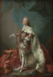V. Frigyes dán király kenőruhában