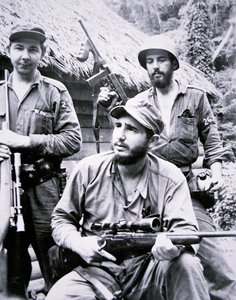 Fidel Castro a Sierra Maestra-hegységben