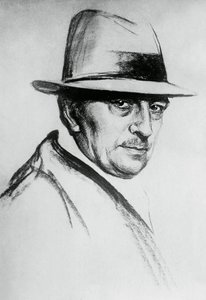 Dario Niccodemi (1874-1934) olasz drámaíró és író portréja alkotó: J.B. and Brown J. Rowbotham