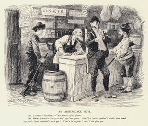 Egy Adirondack Idyl (litho) alkotó: C.J. Taylor