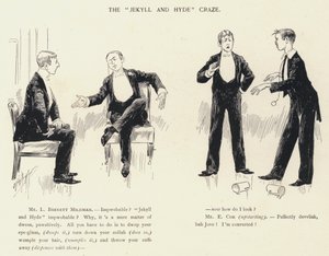A "Jekyll és Hyde" őrület (litho) alkotó: C.J. Taylor