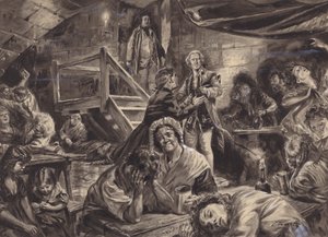 Angol börtönjelenet alkotó: C.L. Doughty