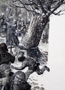 Kockáztatta az istenek haragját, a "Történelem hősei"-ből. alkotó: C.L. Doughty