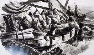A harcoló halászok alkotó: C.L. Doughty