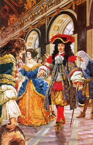 A versailles-i francia udvar alkotó: C.L. Doughty