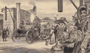 A Liverpool-Manchesteri vasútvonal megnyitása alkotó: C.L. Doughty