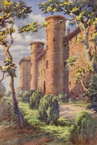 Moncalieri királyi kastély (színes litó)