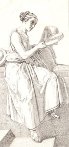 Ok. Allegorikus alak alkotó: Christoffer Wilhelm Eckersberg
