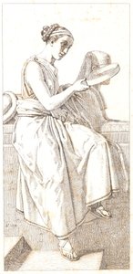 Ok. Allegorikus alak alkotó: Christoffer Wilhelm Eckersberg