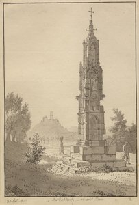 Hochkreuz Bonn közelében alkotó: Christoffer Wilhelm Eckersberg