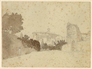 A Szent Szt. Giovanni és Paolo alkotó: Christoffer Wilhelm Eckersberg