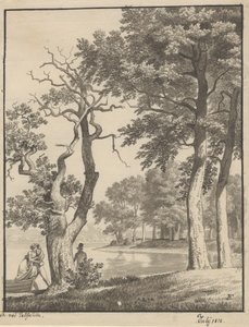 A sziget Valsøelille-ben, 1810. július alkotó: Christoffer Wilhelm Eckersberg