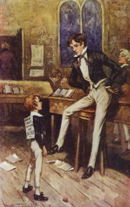 Illusztráció Charles Dickens David Copperfield című művéhez (színes litográfia) alkotó: C. Dudley (after) Tennant