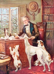A szeretett és hősies "Észak varázslója" (színes litho) alkotó: C. Dudley Tennant