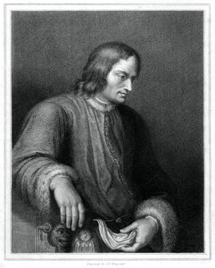 Lorenzo de Medici olasz államférfi és a Firenzei Köztársaság uralkodója, 1833.