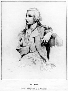 Horatio Nelson, Nelson 1. vikomt, angol haditengerészeti parancsnok, XIX alkotó: C. Grignon