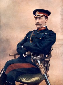 Sir HC Chermside altábornagy, a 14. dandár parancsnoka Dél-Afrikában, 1902.