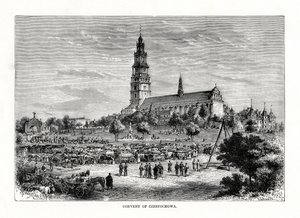 Czestochowa-i kolostor, Lengyelország, 1879