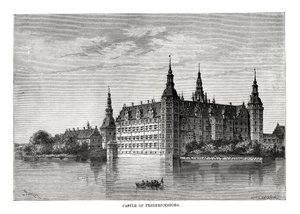 Frederiksborg kastély, Koppenhága, Dánia, 1879