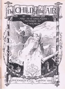 Címlaptervezés, a The Child of the Air pub.by Duckworth-től alkotó: C. Wilhelm