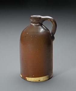 Kancsó, c. 1870-1872 (csúszómázas kőedény) alkotó: C. William Knox