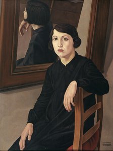 Lány tükör előtt, 1932.