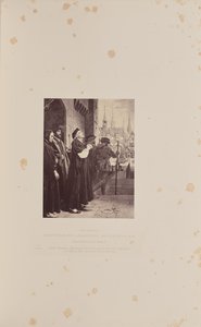 L. Saunders mártíromsága, írta C.W. Cope, R.A. alkotó: Caldesi and Montecchi