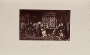 Egy boszorkány pere, írta W.P. Frith, R.A. alkotó: Caldesi and Montecchi