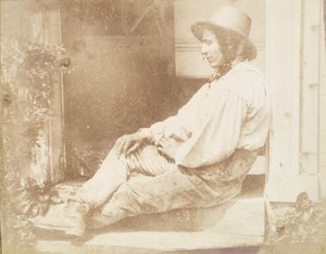 A kertész, esetleg David Roderick portréja, 1840-es évek vége.