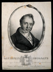 Gaudenzio de Pagave. C. Gandolfi litográfiája.