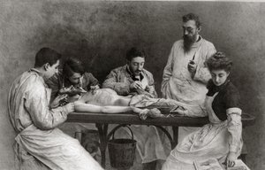 A gyakorlati iskola vége, 1902 alkotó: Camille Felix Bellanger