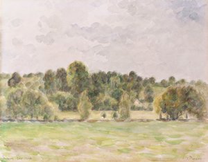 Eragny Est, 1890 alkotó: Camille Jacob Pissarro