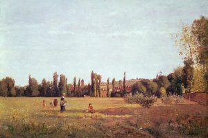 La Varenne de St. Hilaire, 1863 alkotó: Camille Jacob Pissarro