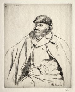 Paul Cezanne, 1874. alkotó: Camille Jacob Pissarro