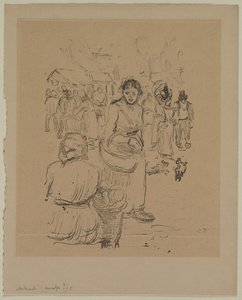 A piacon alkotó: Camille Pissarro