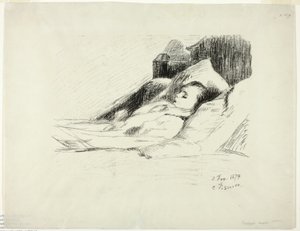 Halott Gyermek alkotó: Camille Pissarro