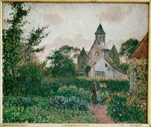 Knokke-i templom (olaj, vászon) alkotó: Camille Pissarro