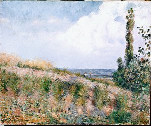 Táj (olaj, vászon) alkotó: Camille Jacob Pissarro