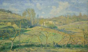 Március Nap, Pontoise alkotó: Camille Pissarro