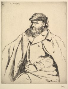 Paul Cézanne portréja, 1874. alkotó: Camille Pissarro
