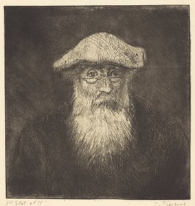 Önarckép (Camille Pissarro, egyedül)