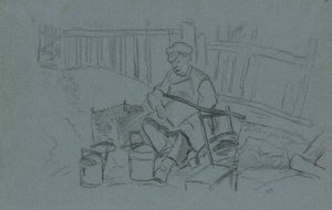 Tinker a szerszámaival alkotó: Camille Pissarro