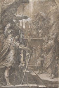 Szent Ágnes női vértanúság, 1605-9. alkotó: Camillo Procaccini