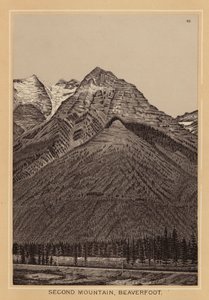 Kanada: Mountain, Beaverfoot (litó) alkotó: Canadian School