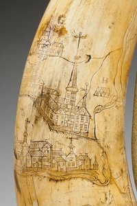 Porkürt, a St. Lawrence folyó térképével gravírozva Quebec környékén, 1759 körül