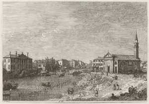 Dolóban alkotó: Canaletto