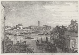 Ale Porte del Dolo, c. 17351746. alkotó: Canaletto