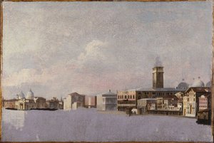 A velencei Canal Grande bejárata alkotó: Canaletto